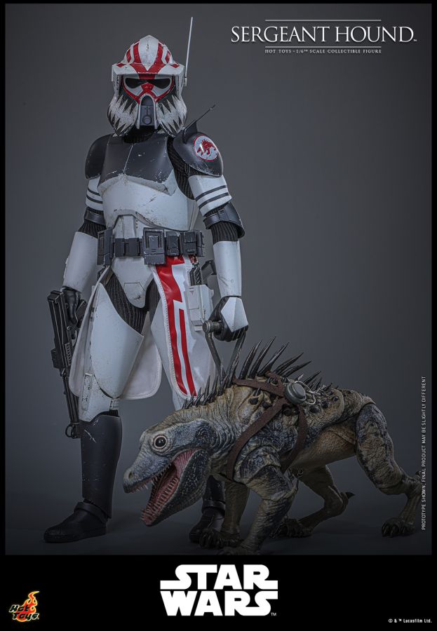[Pre-Order] The Clone Wars - Sergeant Hound Sixth Scale Figure